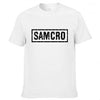 SOA Sons of anarchy the child Fashion SAMCRO Print T-Shirt Men Fashion Harajuku HipHop short sleeve Cotton Casual Men Tee Shirts