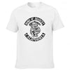 SOA Sons of anarchy the child Fashion SAMCRO Print T-Shirt Men Fashion Harajuku HipHop short sleeve Cotton Casual Men Tee Shirts