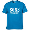 SOA Sons of anarchy the child Fashion SAMCRO Print T-Shirt Men Fashion Harajuku HipHop short sleeve Cotton Casual Men Tee Shirts