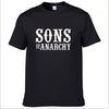 SOA Sons of anarchy the child Fashion SAMCRO Print T-Shirt Men Fashion Harajuku HipHop short sleeve Cotton Casual Men Tee Shirts