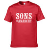 SOA Sons of anarchy the child Fashion SAMCRO Print T-Shirt Men Fashion Harajuku HipHop short sleeve Cotton Casual Men Tee Shirts