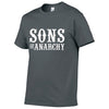 SOA Sons of anarchy the child Fashion SAMCRO Print T-Shirt Men Fashion Harajuku HipHop short sleeve Cotton Casual Men Tee Shirts