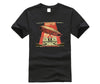 Led-Zeppelin-Mothership-Distressed-Image-Black-T-Shirt-New-Official-Soft-T-Shirt-Casual-Short-Sleeve T shirt