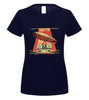 Led-Zeppelin-Mothership-Distressed-Image-Black-T-Shirt-New-Official-Soft-T-Shirt-Casual-Short-Sleeve T shirt