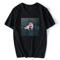 LIL PEEP T SHIRT BLACK WHITE Jurney Print T-shirt Cool Xxxtentacion Tshirt Brand Shirts Print Colour Harajuku Men T Shirt