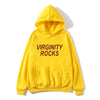 New Hot Sale virginity rocks Men's Hoodie Funny Streetwear Men/women Autumn Winter Casual Hoodies Sweatshirts Pullovers Tops