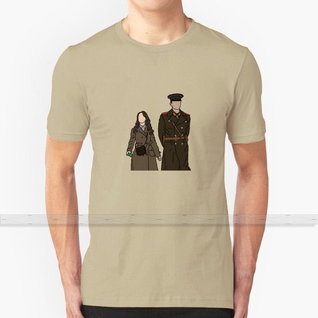 Crash Landing On You ( KDRAMA ) - Ri Jeong Hyeok and Yoon Se Ri For Men Women T Shirt Print Top Tees 100% Cotton Cool T shirts