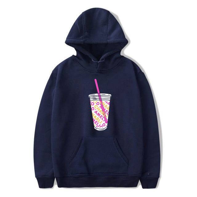 New Ice Coffee Splatter Hoodies Sweatshirts Men Women Fashion oversized hoodie Charli DAmelio Pullover Unisex Costume Tracksuits